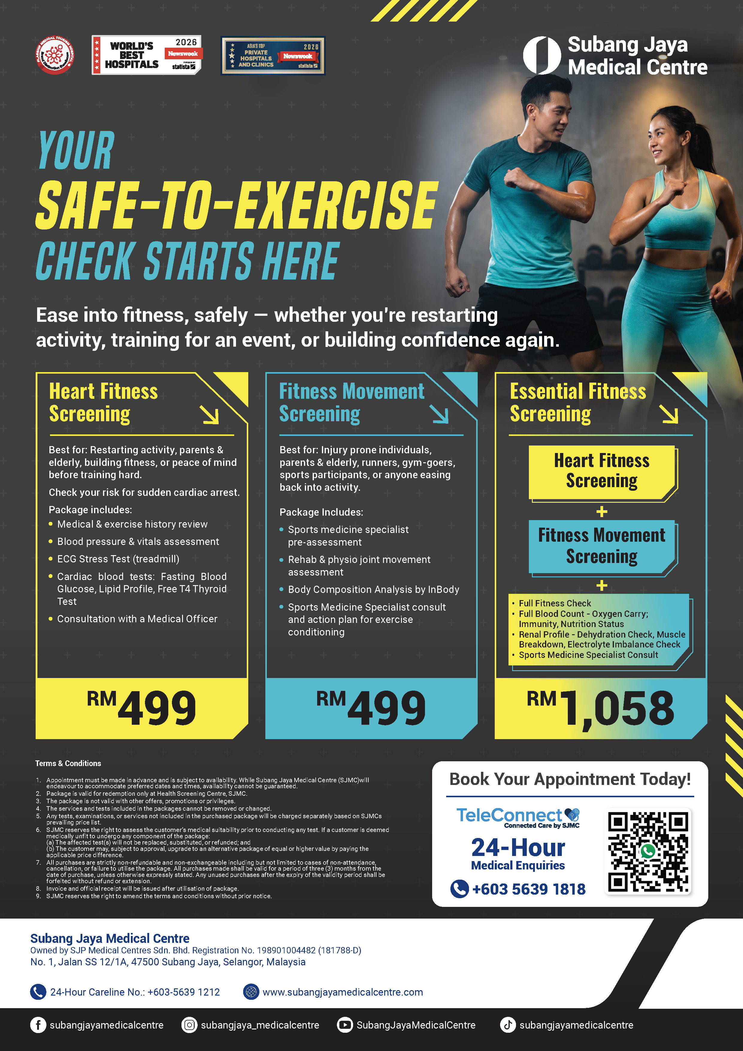 Essential Fitness Screening  - RM1,058
